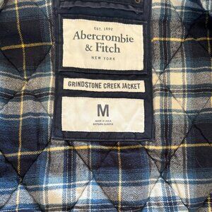 Abercrombie Hood Grindstone Creek Jacket Full Zip up Size M